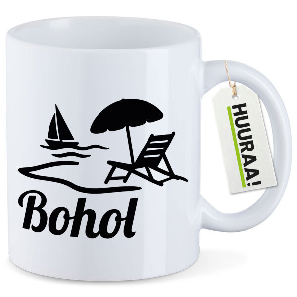 Kaffeetasse Bohol Inselmotiv Philippinen 330ml