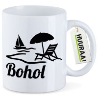 Kaffeetasse Bohol Inselmotiv Philippinen 330ml
