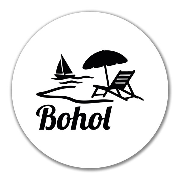 Aufkleber Bohol Inselmotiv Philippinen 10cm Sticker