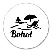Aufkleber Bohol Inselmotiv Philippinen 10cm Sticker