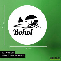 Aufkleber Bohol Inselmotiv Philippinen 10cm Sticker
