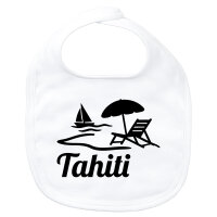 Baby Lätzchen Tahiti Inselmotiv...