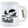 Kaffeetasse Tahiti Inselmotiv Französisch-Polynesien 330ml