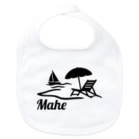 Baby Lätzchen Mahe Inselmotiv Seychellen