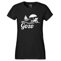 Damen T-Shirt Gozo Inselmotiv Malta Größe XS-XXL