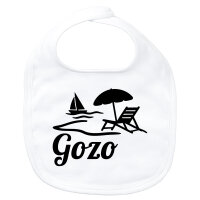 Baby Lätzchen Gozo Inselmotiv Malta