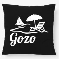 Kissen Gozo Inselmotiv Malta 40x40cm