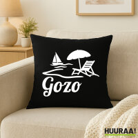 Kissen Gozo Inselmotiv Malta 40x40cm