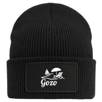 Beanie Gozo Inselmotiv Malta Black