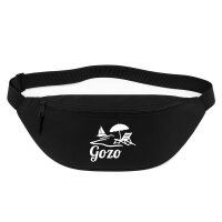 Bauchtasche Gozo Inselmotiv Malta 2,5 Liter Black