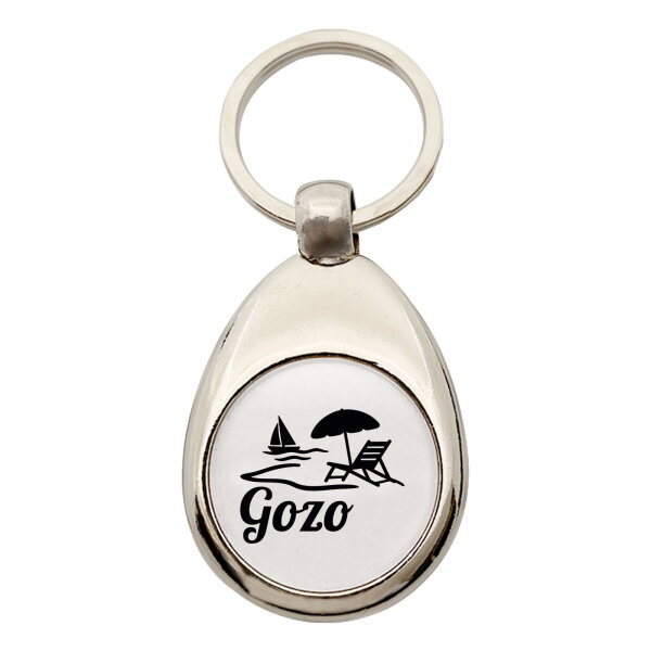 Schlüsselanhänger Gozo Inselmotiv Malta