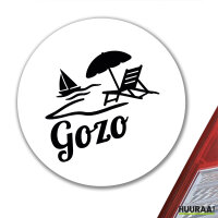 Aufkleber Gozo Inselmotiv Malta 10cm Sticker