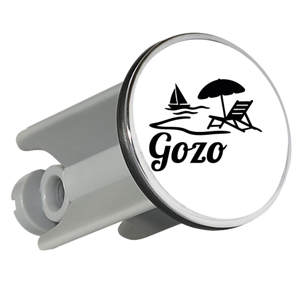 Waschbeckenstöpsel Gozo Inselmotiv Malta 4cm Abflussstopfen