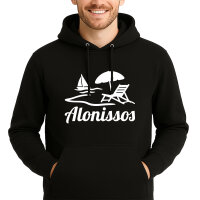 Unisex Hoodie Alonissos Inselmotiv Griechenland...