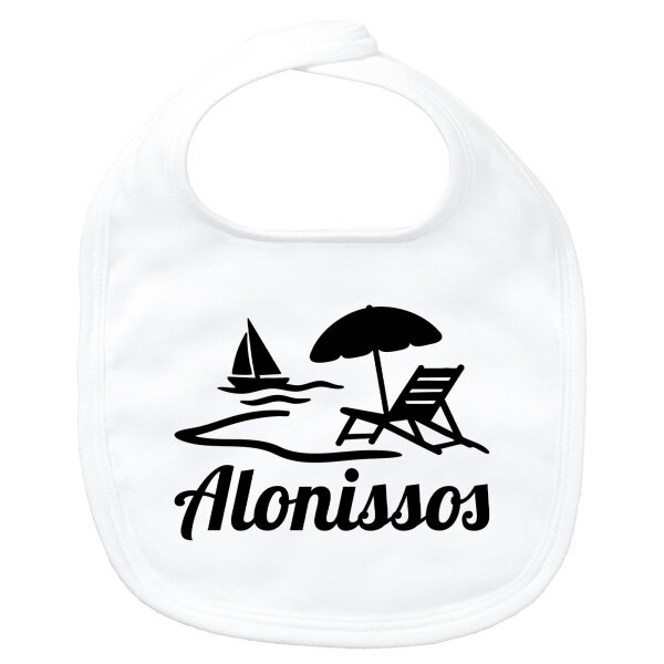 Baby Lätzchen Alonissos Inselmotiv Griechenland