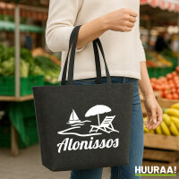 Filzshopper Alonissos Inselmotiv Griechenland 22 Liter