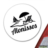 Aufkleber Alonissos Inselmotiv Griechenland 10cm Sticker