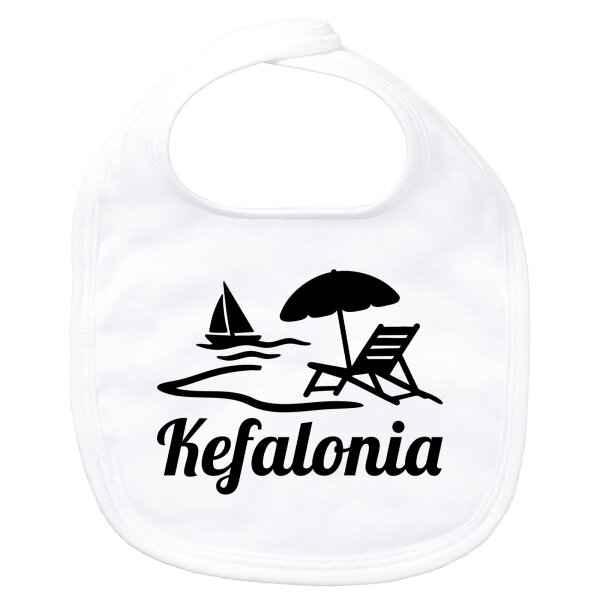 Baby Lätzchen Kefalonia Inselmotiv Griechenland