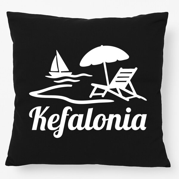 Kissen Kefalonia Inselmotiv Griechenland 40x40cm