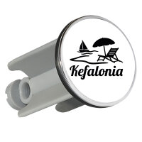 Waschbeckenstöpsel Kefalonia Inselmotiv Griechenland...