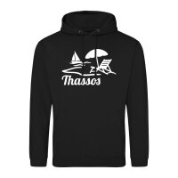 Unisex Hoodie Thassos Inselmotiv Griechenland...