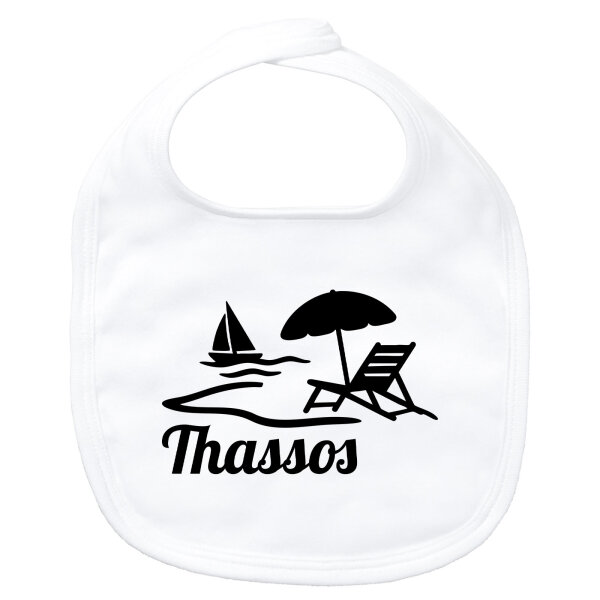 Baby Lätzchen Thassos Inselmotiv Griechenland