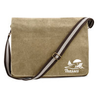 Umhängetasche Thassos Inselmotiv Griechenland 14 Liter