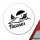 Aufkleber Thassos Inselmotiv Griechenland 10cm Sticker
