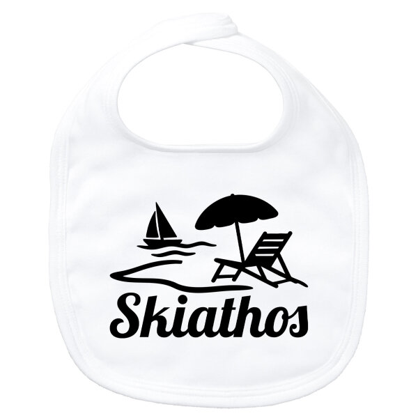 Baby Lätzchen Skiathos Inselmotiv Griechenland