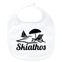 Baby Lätzchen Skiathos Inselmotiv Griechenland