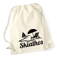 Turnbeutel Skiathos Inselmotiv Griechenland 12 Liter