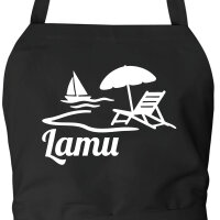 Schürze Lamu Inselmotiv Kenia