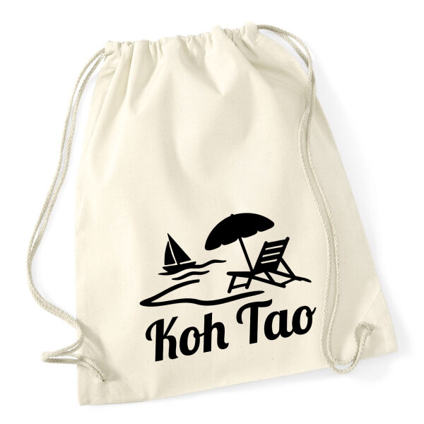 Turnbeutel Koh Tao Inselmotiv Thailand 12 Liter