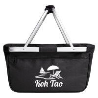 Einkaufskorb Koh Tao Inselmotiv Thailand 20 Liter...