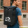 Kurierrucksack Koh Tao Inselmotiv Thailand 30-44 Liter Black Melange