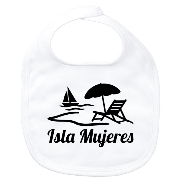 Baby Lätzchen Isla Mujeres Inselmotiv Mexiko