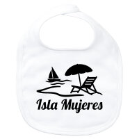 Baby Lätzchen Isla Mujeres Inselmotiv Mexiko