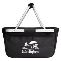 Einkaufskorb Isla Mujeres Inselmotiv Mexiko 20 Liter...