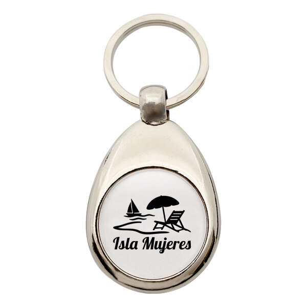 Schlüsselanhänger Isla Mujeres Inselmotiv Mexiko