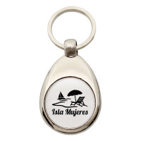 Schlüsselanhänger Isla Mujeres Inselmotiv Mexiko