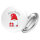 Button Merry Christmas Wichtel Anstecker