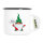 Emaille Tasse Wichtel Merry Christmas 300ml Vintage Emaille Becher