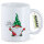 Kaffeetasse Wichtel Merry Christmas 330ml