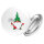 Button Wichtel Merry Christmas Anstecker