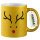 Glitzertasse Rentier Rudolph 330ml