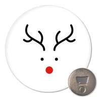 Magnet Rentier Rudolph 59mm K&uuml;hlschrankmagnet