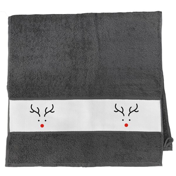 Handtuch Rentier Rudolph 50x100cm