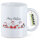 Kaffeetasse Merry Christmas Familie Weihnachtshelfer 330ml