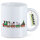Kaffeetasse Weihnachtszug Weihnachten 330ml
