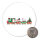 Magnet Weihnachtszug Weihnachten 59mm Kühlschrankmagnet